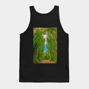 Bamboo Keyhole Forest Tank Top